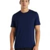 Icebreaker Merino Tech Lite II Mens T-Shirt Royal Navy XL -Cheap Icebreaker Shop 0a59iy466 1