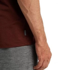 Icebreaker Merino Tech Lite II Mens T-Shirt Combi Ski Trip Island Espresso XL -Cheap Icebreaker Shop 0a59j4064 5 1