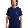 Icebreaker Merino Tech Lite II Mens T-Shirt Nonetwork Royal Navy XL