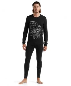 Icebreaker 200 Oasis LS Crewe Mens Top Travel Diaries Black 13 Icebreaker 200 Oasis LS Crewe Mens Top Travel Diaries Black -Cheap Icebreaker Shop 0a59kx001 3