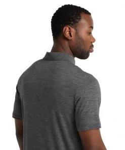 Icebreaker Merino Tech Lite II Mens Polo Shirt Gritstone Heather M 15 Icebreaker Merino Tech Lite II Mens Polo Shirt Gritstone Heather M -Cheap Icebreaker Shop 0a59lc004 6