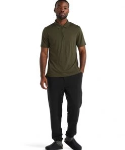 Icebreaker Merino Tech Lite II Mens Polo Shirt Loden 10 Icebreaker Merino Tech Lite II Mens Polo Shirt Loden -Cheap Icebreaker Shop 0a59lc069 3