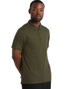 Icebreaker Merino Tech Lite II Mens Polo Shirt Loden 11 Icebreaker Merino Tech Lite II Mens Polo Shirt Loden -Cheap Icebreaker Shop 0a59lc069 4