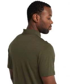 Icebreaker Merino Tech Lite II Mens Polo Shirt Loden 12 Icebreaker Merino Tech Lite II Mens Polo Shirt Loden -Cheap Icebreaker Shop 0a59lc069 5