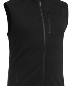 Icebreaker Mens Merino RealFLEECE Sierra Vest Black S
