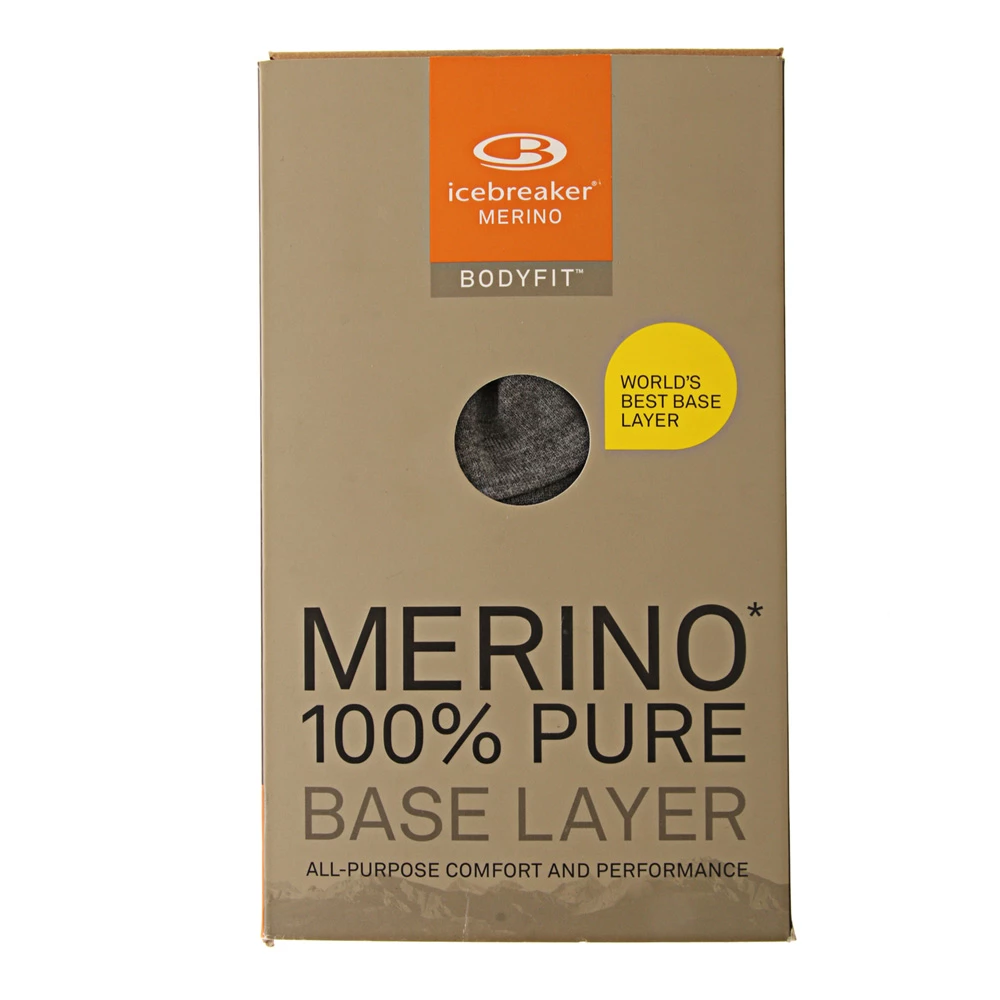 Icebreaker Mens Merino Tech Top Long Sleeve Half Zip Shirt Gritstone Heather M 3 Icebreaker Mens Merino Tech Top Long Sleeve Half Zip Shirt Gritstone Heather M