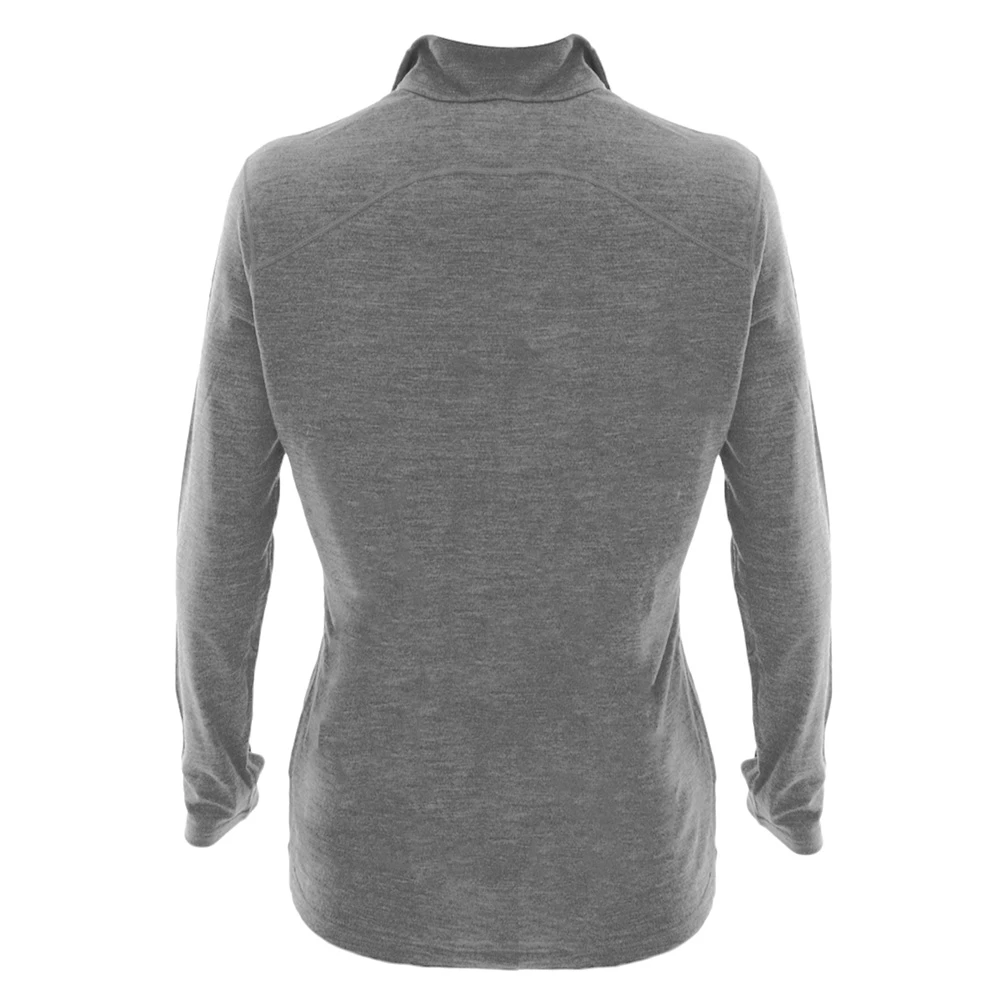 Icebreaker Mens Merino Tech Top Long Sleeve Half Zip Shirt Gritstone Heather M 7 Icebreaker Mens Merino Tech Top Long Sleeve Half Zip Shirt Gritstone Heather M - Image 5