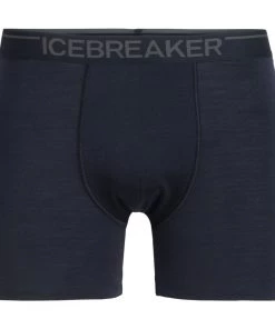 Icebreaker Anatomica Merino Mens Boxers Midnight Navy