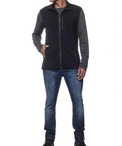 Icebreaker Mens Merino Mt Elliot Vest Black L -Cheap Icebreaker Shop 103454001 4
