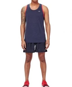 Icebreaker Mens Strike Lite Tank Top Stealth/Rocket XL 8 Icebreaker Mens Strike Lite Tank Top Stealth/Rocket XL -Cheap Icebreaker Shop 103622001 4