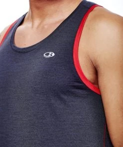 Icebreaker Mens Strike Lite Tank Top Stealth/Rocket 2XL -Cheap Icebreaker Shop 103622001 5 1