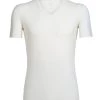 Icebreaker Mens Merino Anatomica Short Sleeve V-Neck Shirt Snow