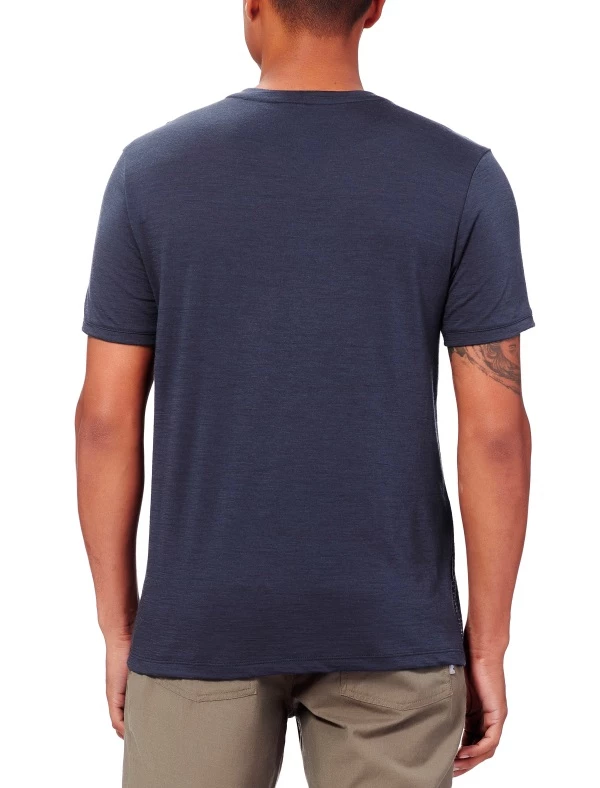 Icebreaker Mens Tech Lite Crewe Shirt Windstorm Stealth L 4 Icebreaker Mens Tech Lite Crewe Shirt Windstorm Stealth L - Image 2