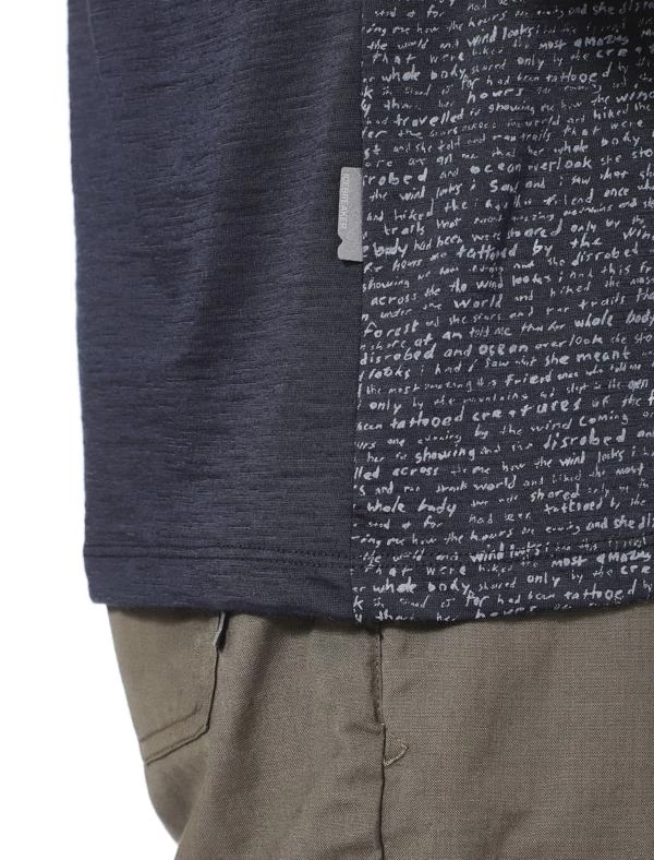 Icebreaker Mens Tech Lite Crewe Shirt Windstorm Stealth L 6 Icebreaker Mens Tech Lite Crewe Shirt Windstorm Stealth L - Image 4