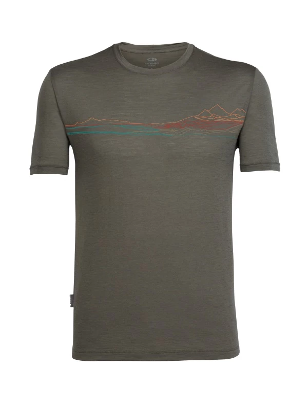 Icebreaker Mens Tech Lite Crewe Shirt Waterline Kona L 3 Icebreaker Mens Tech Lite Crewe Shirt Waterline Kona L