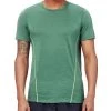 Icebreaker Mens Aero Short Sleeve Crewe Shirt Green 2XL -Cheap Icebreaker Shop 103790302 2 1