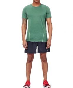 Icebreaker Mens Aero Short Sleeve Crewe Shirt Green M 7 Icebreaker Mens Aero Short Sleeve Crewe Shirt Green M -Cheap Icebreaker Shop 103790302 4 2
