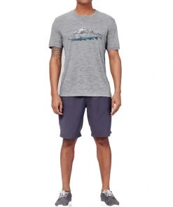 Icebreaker Mens Tech Lite SS Crewe Fin Peaks Metro Heather XL 8 Icebreaker Mens Tech Lite SS Crewe Fin Peaks Metro Heather XL -Cheap Icebreaker Shop 103808001 4