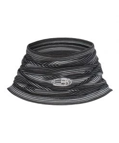 Icebreaker Flexi Half Chute Snow/Black/Stripe