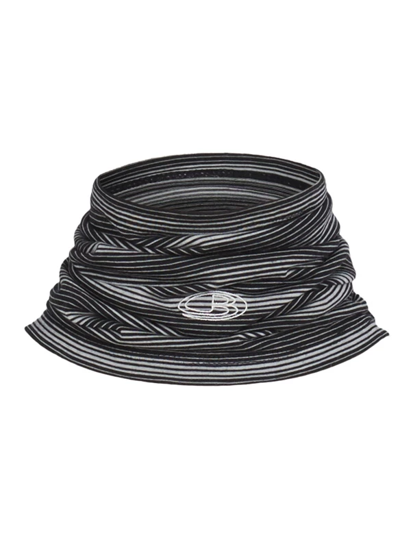 Icebreaker Flexi Half Chute Snow/Black/Stripe 3 Icebreaker Flexi Half Chute Snow/Black/Stripe