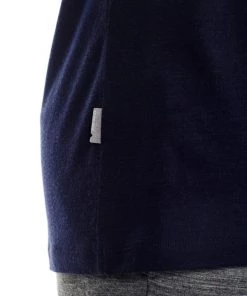 Icebreaker Mens Merino Tech Lite Crewe Shirt Crest Navy XL -Cheap Icebreaker Shop 103839403 6