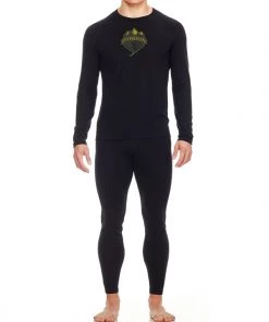 Icebreaker Mens Merino Oasis Long Sleeve Crewe Shirt Ski Crest Black M 9 Icebreaker Mens Merino Oasis Long Sleeve Crewe Shirt Ski Crest Black M -Cheap Icebreaker Shop 103847001 4