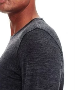 Icebreaker Mens Merino Tech Lite Long Sleeve Crewe Shirt Everest Grey L 13 Icebreaker Mens Merino Tech Lite Long Sleeve Crewe Shirt Everest Grey L -Cheap Icebreaker Shop 103864001 7