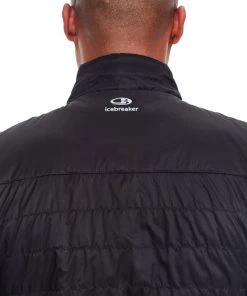 Icebreaker Mens MerinoLOFT Hyperia Lite Vest Black L -Cheap Icebreaker Shop 103870001 5 2