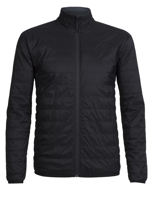 Icebreaker Mens MerinoLOFT Hyperia Lite Jacket Black XL 9 Icebreaker Mens MerinoLOFT Hyperia Lite Jacket Black XL - Image 7