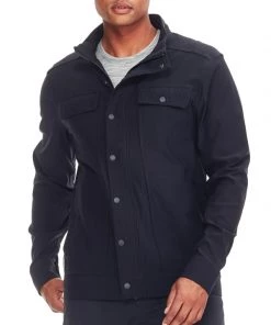 Icebreaker Mens Merino Hybrid Utility Softshell Jacket Black L