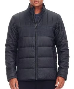Icebreaker Mens MerinoLOFT Stratus X Jacket Black/Jet Heather XL FW2018