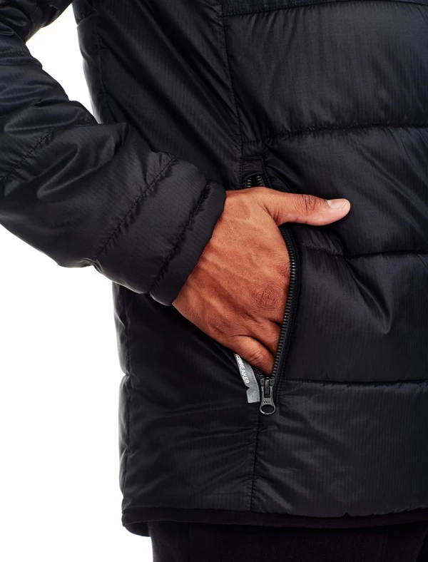 Icebreaker Mens MerinoLOFT Stratus X Jacket Black/Jet Heather XL FW2018 6 Icebreaker Mens MerinoLOFT Stratus X Jacket Black/Jet Heather XL FW2018 - Image 4