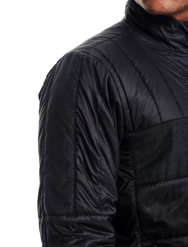 Icebreaker Mens MerinoLOFT Stratus X Jacket Black/Jet Heather L FW2018 7 Icebreaker Mens MerinoLOFT Stratus X Jacket Black/Jet Heather L FW2018 - Image 5