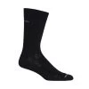 Icebreaker Mens Merino Hybrid Hike Liner Crew Black