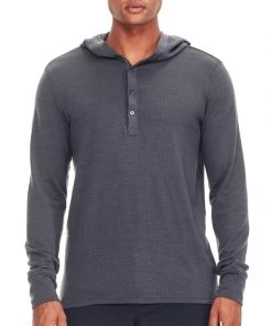 Icebreaker Mens Merino Trailhead Pullover Hoodie Monsoon M