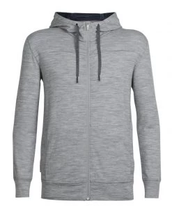 Icebreaker Mens Merino Shifter Zip Hoodie Metro Heather/Fathom Heather M 17 Icebreaker Mens Merino Shifter Zip Hoodie Metro Heather/Fathom Heather M -Cheap Icebreaker Shop 104044001 1