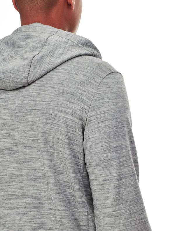 Icebreaker Mens Merino Shifter Zip Hoodie Metro Heather/Fathom Heather M 9 Icebreaker Mens Merino Shifter Zip Hoodie Metro Heather/Fathom Heather M - Image 7