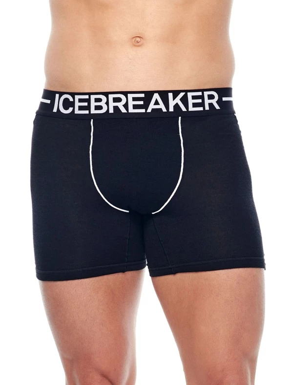 Icebreaker Mens Merino Hybrid Anatomica Zone Boxers Black M 3 Icebreaker Mens Merino Hybrid Anatomica Zone Boxers Black M