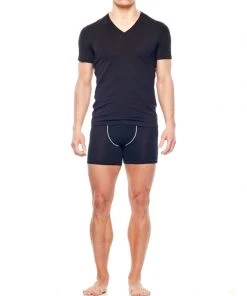 Icebreaker Mens Merino Hybrid Anatomica Zone Boxers Black M 10 Icebreaker Mens Merino Hybrid Anatomica Zone Boxers Black M -Cheap Icebreaker Shop 104113001 4