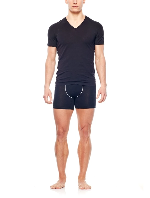 Icebreaker Mens Merino Hybrid Anatomica Zone Boxers Black M 5 Icebreaker Mens Merino Hybrid Anatomica Zone Boxers Black M - Image 3