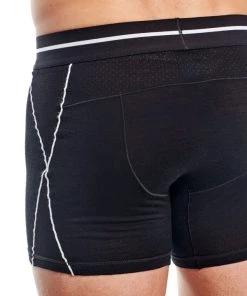 Icebreaker Mens Merino Hybrid Anatomica Zone Boxers Black M 11 Icebreaker Mens Merino Hybrid Anatomica Zone Boxers Black M -Cheap Icebreaker Shop 104113001 5