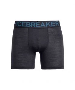 Icebreaker Merino Hybrid Anatomica Zone Mens Boxers Panther/Thunder 2XL