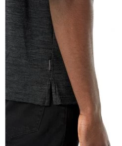 Icebreaker Merino Tech Lite Mens Short Sleeve Polo Jet Heather L 10 Icebreaker Merino Tech Lite Mens Short Sleeve Polo Jet Heather L -Cheap Icebreaker Shop 104124011 6