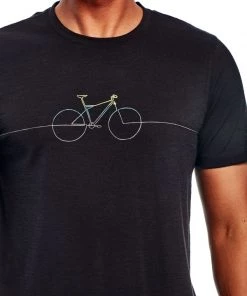 Icebreaker Mens Merino Tech Lite SS Crewe Cadence Black M 7 Icebreaker Mens Merino Tech Lite SS Crewe Cadence Black M -Cheap Icebreaker Shop 104134001 5