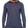 Icebreaker Mens Merino Hybrid Sphere LS Hoodie Midnight Navy Heather 2XL 1 Icebreaker Mens Merino Hybrid Sphere LS Hoodie Midnight Navy Heather 2XL -Cheap Icebreaker Shop 104138401 2