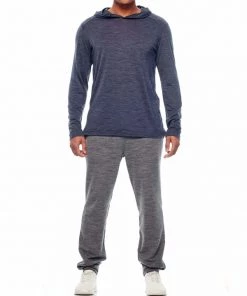 Icebreaker Mens Merino Hybrid Sphere LS Hoodie Midnight Navy Heather 2XL 10 Icebreaker Mens Merino Hybrid Sphere LS Hoodie Midnight Navy Heather 2XL -Cheap Icebreaker Shop 104138401 4 1