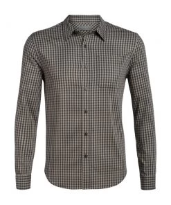 Icebreaker Merino Hybrid Mens Long Sleeve Polo Shirt Grey Tan S 17 Icebreaker Merino Hybrid Mens Long Sleeve Polo Shirt Grey Tan S -Cheap Icebreaker Shop 104141a27 1