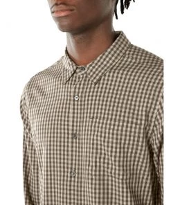 Icebreaker Merino Hybrid Mens Long Sleeve Polo Shirt Grey Tan XL -Cheap Icebreaker Shop 104141a27 6 1