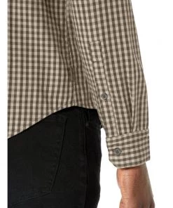 Icebreaker Merino Hybrid Mens Long Sleeve Polo Shirt Grey Tan XL -Cheap Icebreaker Shop 104141a27 8 1