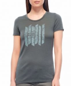 Icebreaker Merino Tech Lite Womens T-Shirt Grey L